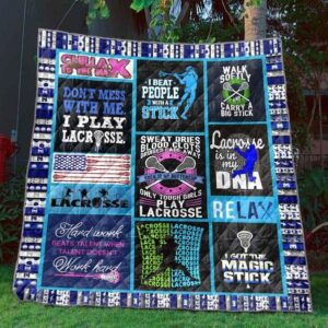 Living The Lax Life Quilt Blanket Ylh5  Quilt